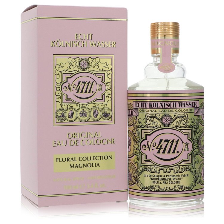 4711 Floral Collection Magnolia Perfume by 4711 Eau De Cologne Spray (Unisex) 3.4 oz for Women - Authentic Fragrance - Discount Women Perfume or Cologne Fragrance