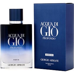 Giorgio Armani Acqua Di Gio Profondo 3.4 Oz Parfum Spray For Men Cologne