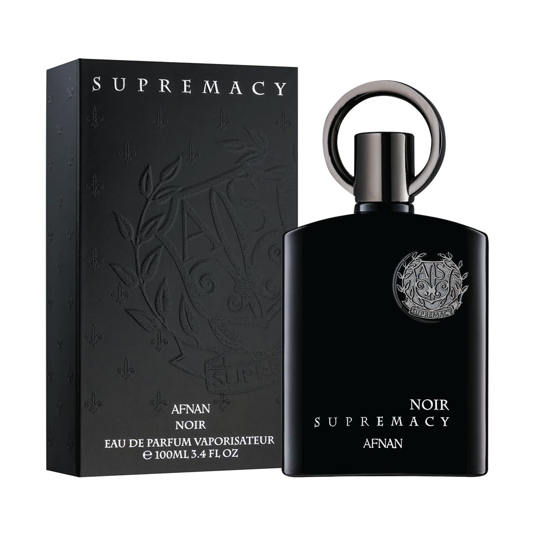 Supremacy Noir by Afnan 3.4 oz Eau De Parfum Spray for Men - Perfumes4All