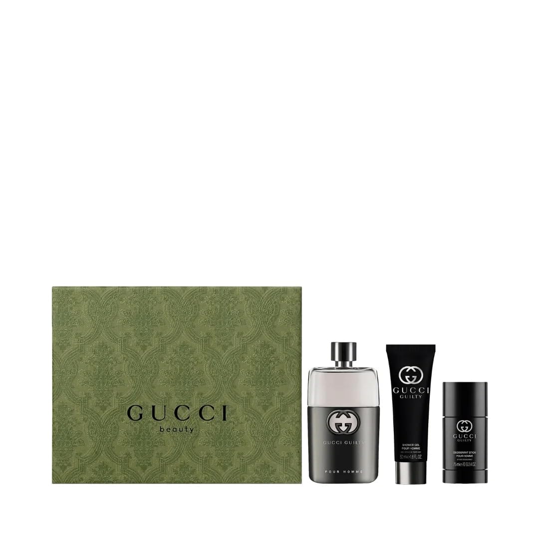 Guilty Gift Set by Gucci 3 oz Eau De Toilette Spray for Men - Perfumes4All