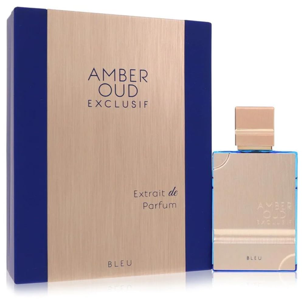 Amber Oud Exclusif Bleu Extrait De Parfum by Al Haramain 2 oz Spray - Perfumes4All