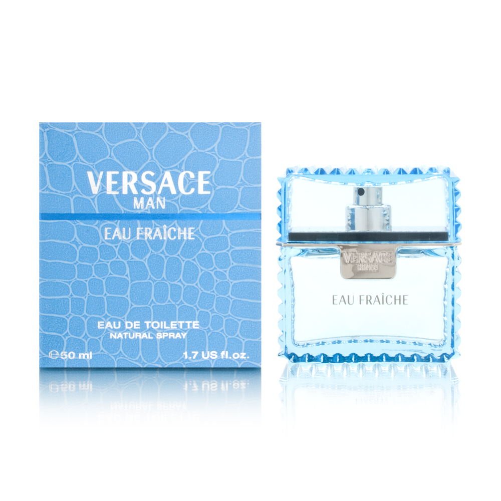 Eau Fraiche by Versace 1.7 oz Eau De Toilette Spray for Men - Perfumes4All