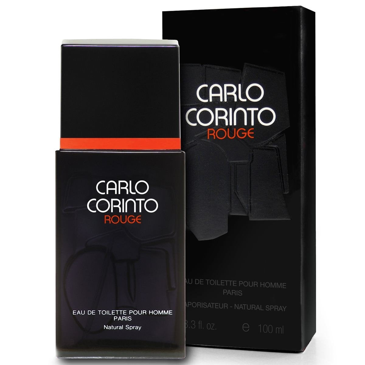 Rouge Eai De Toilette by Carlo Corinto 3.3 oz Spray for Men - Perfumes4All