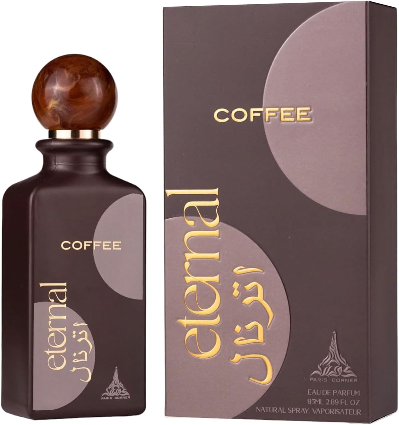 Eternal Coffee by Paris Corner 2.89 oz Eau De Parfum Spray for Women - Perfumes4All