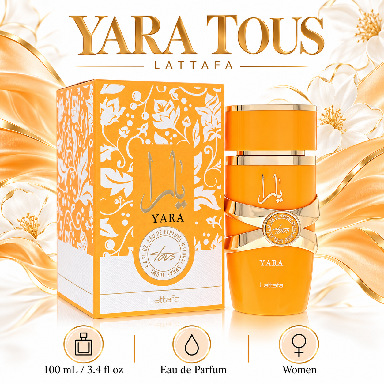 Lattafa Yara Tous 100 mL size
