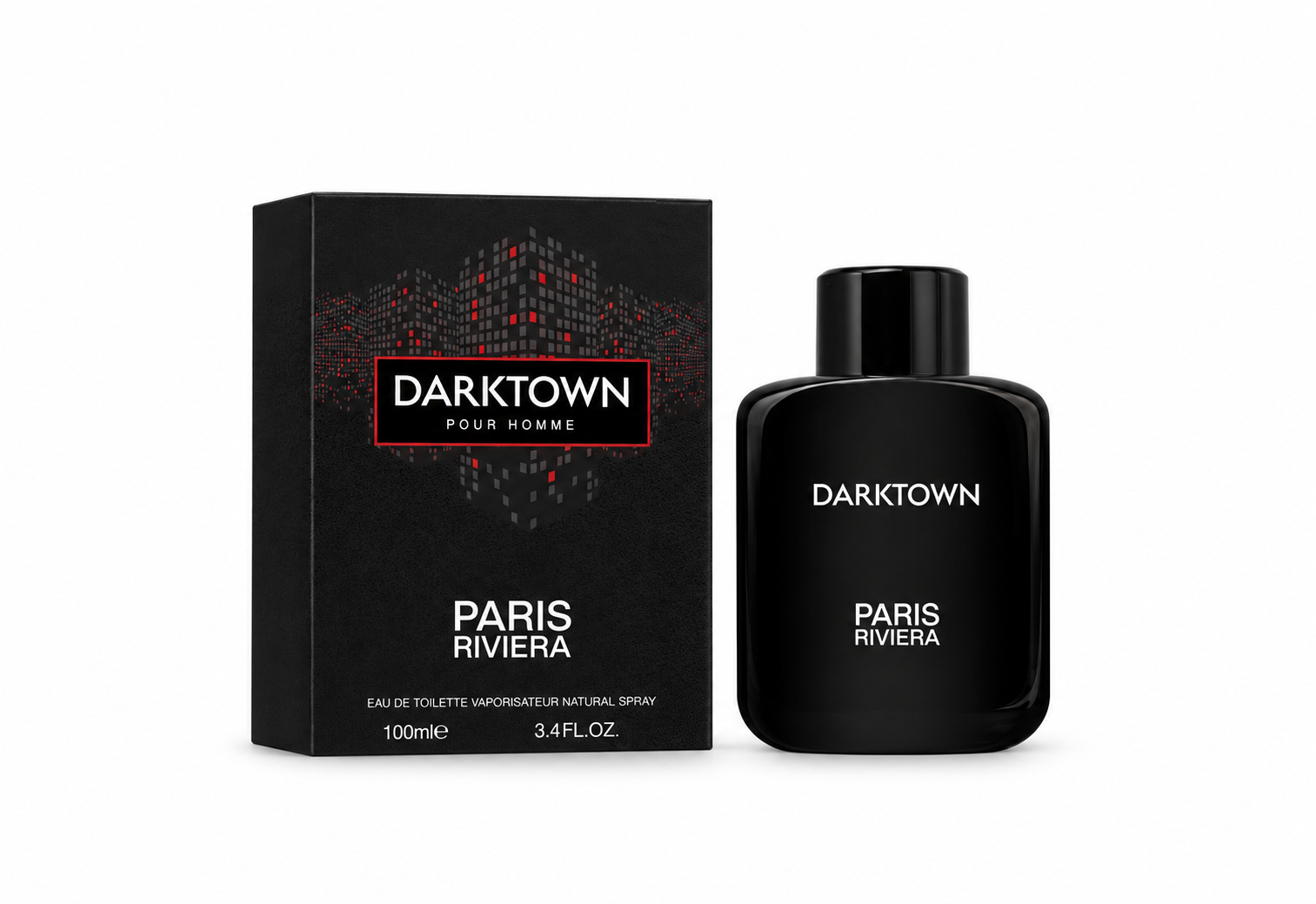 Riviera Dark Town by Paris 3.4 Oz Eau De Toilette Spray for Men - Main [Drive:1HWd_L3qTr94tjQpr-UKbBLNdAqJ80fCp]
