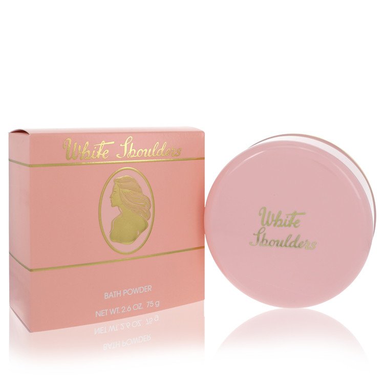 White Shoulders Perfume By Evyan 2.6 Oz Bath Powder For Women In Box