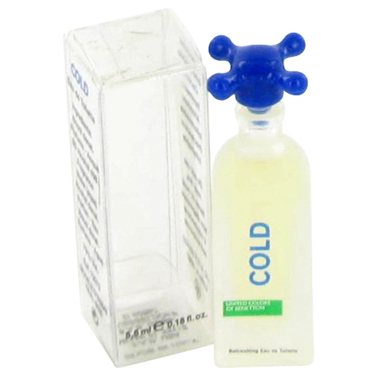 Cold Cologne by Benetton Mini EDT (Unisex) .18 oz for Men - Authentic Fragrance - Discount Men Perfume or Cologne Fragrance