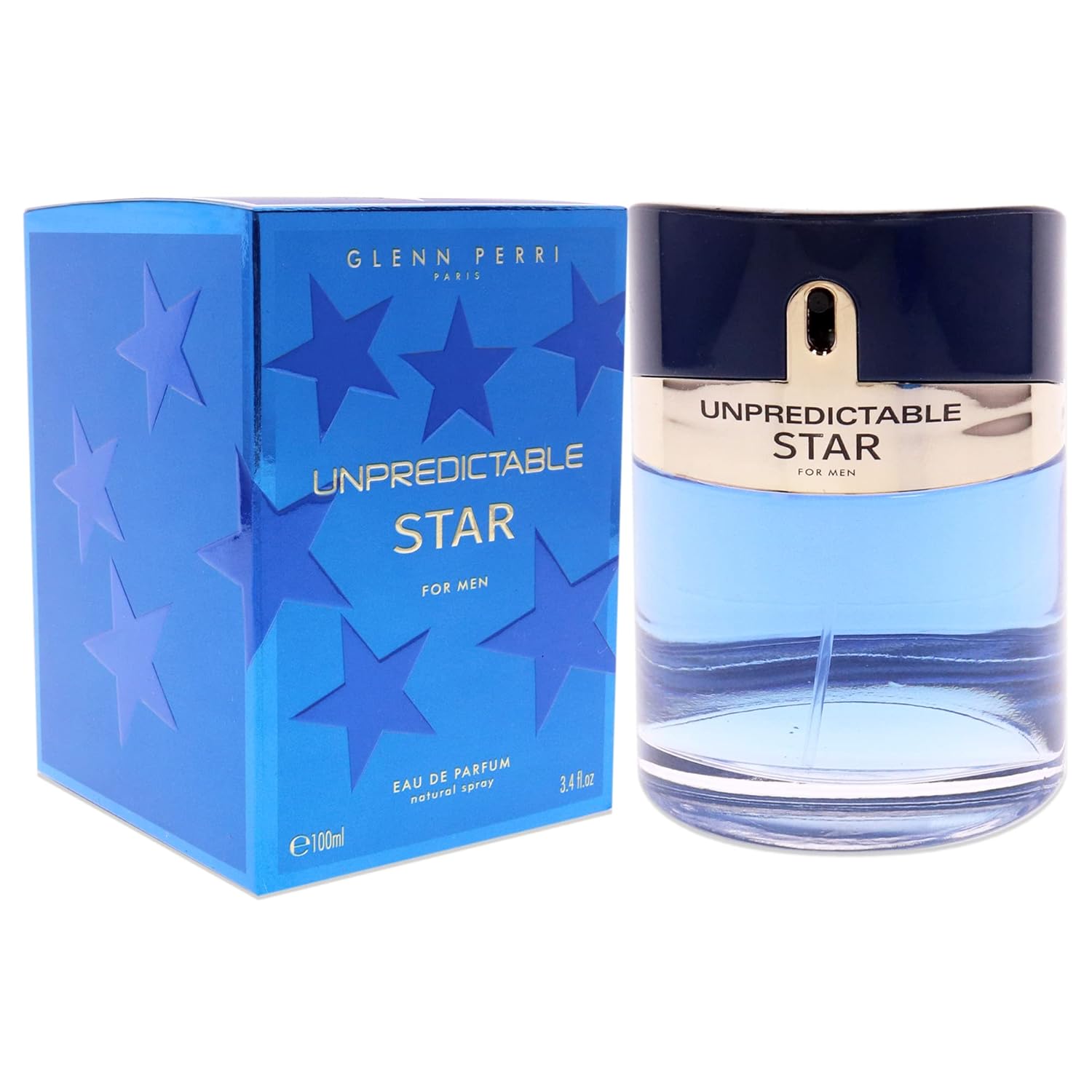 Unpredictable Star by Glenn Perri 3.4 oz Eau De Toilette Spray for Men - Perfumes4All