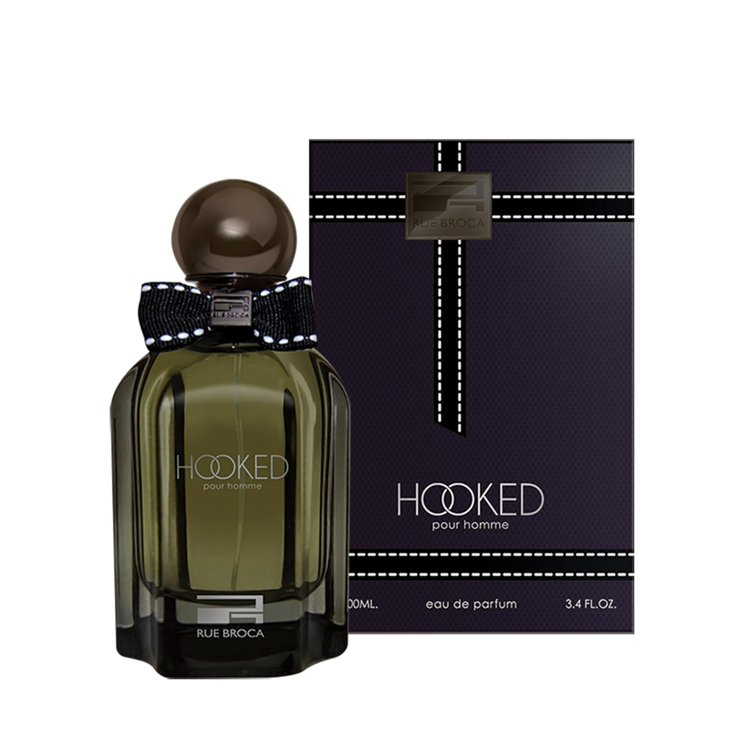 Hooked Pour Homme by Rue Broca 3.4 oz Eau De Parfum Spray for Men - Perfumes4All