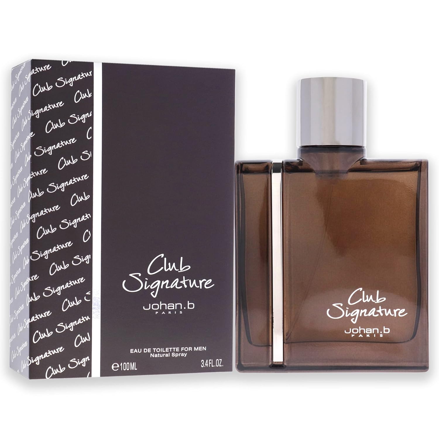 Club Signature by Johan .b 3.4 oz Eau De Toilette Spray for Men - Perfumes4All