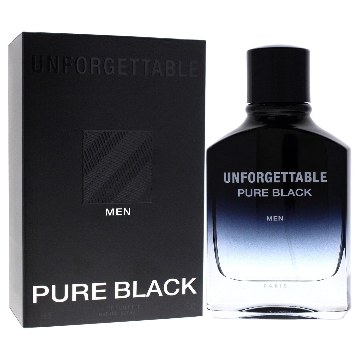 Unforgettable Pure Black by Glenn Perri 3.4 oz Eau De Toilette Spray - Perfumes4All