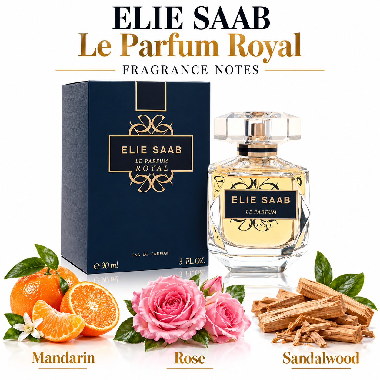Elie Saab Le Parfum Royal 90 mL / 3.0 fl oz Eau de Parfum for Women — fragrance-notes