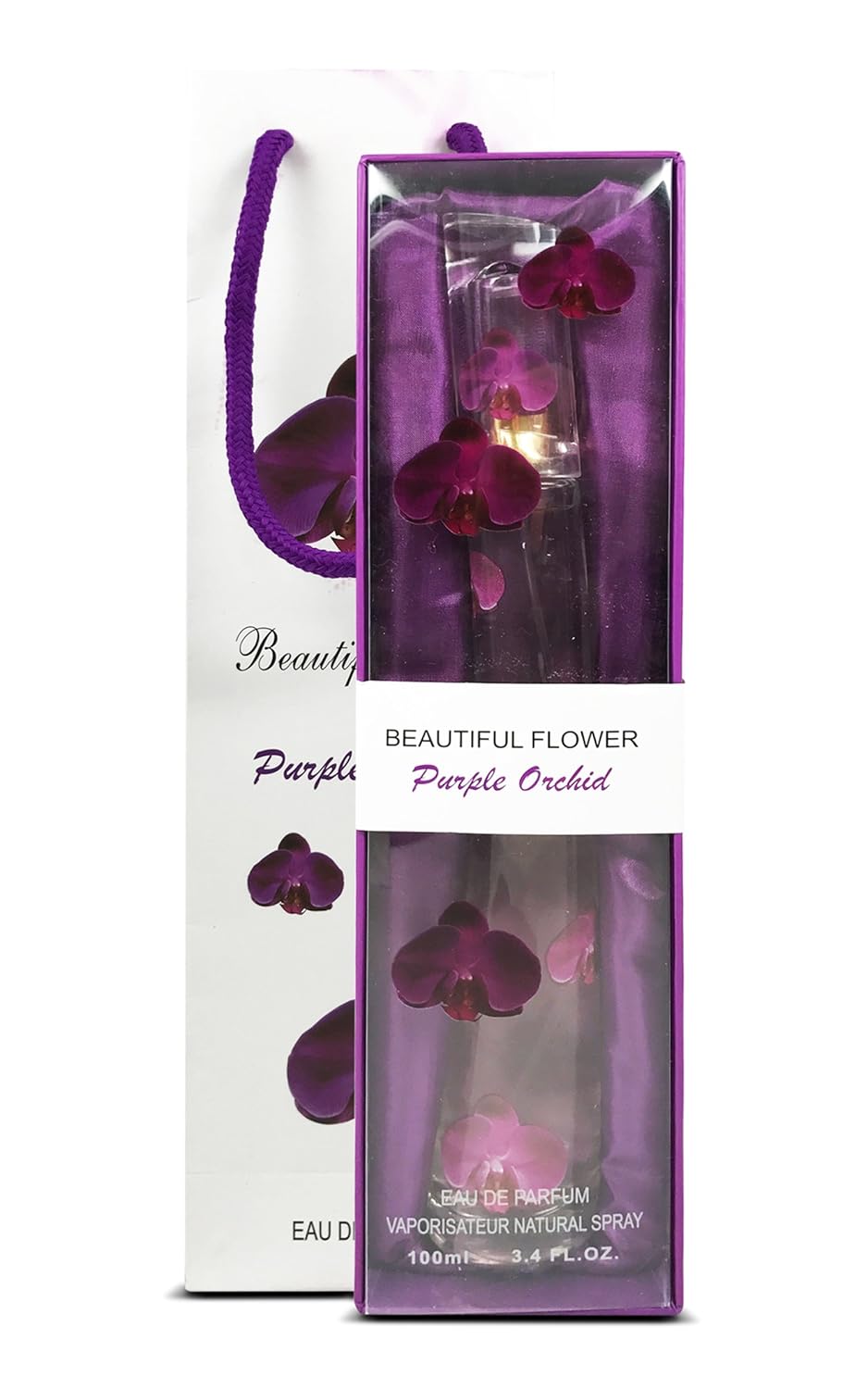 Purple by Beautiful Flower 3.4 oz Eau De Parfum Spray for Women - Perfumes4All