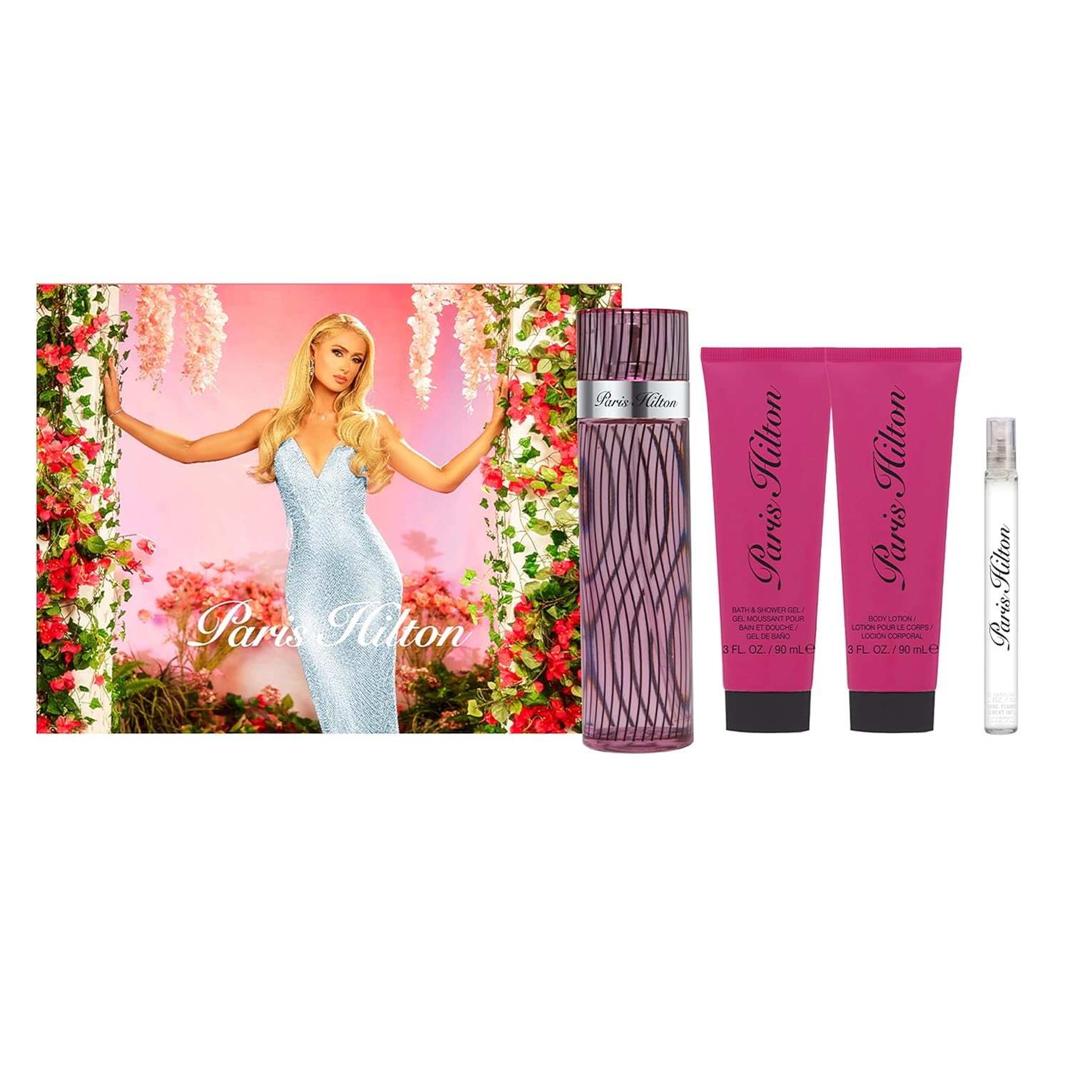 3 Pc Gift Set by Paris Hilton Spray for Women - Perfumes4All
