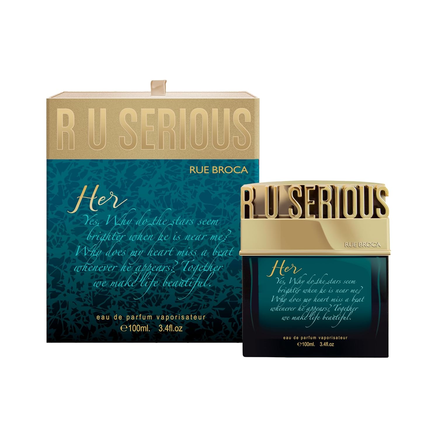 R U Serious by Rue Broca 3.4 oz Eau De Parfum Spray for Women - Perfumes4All