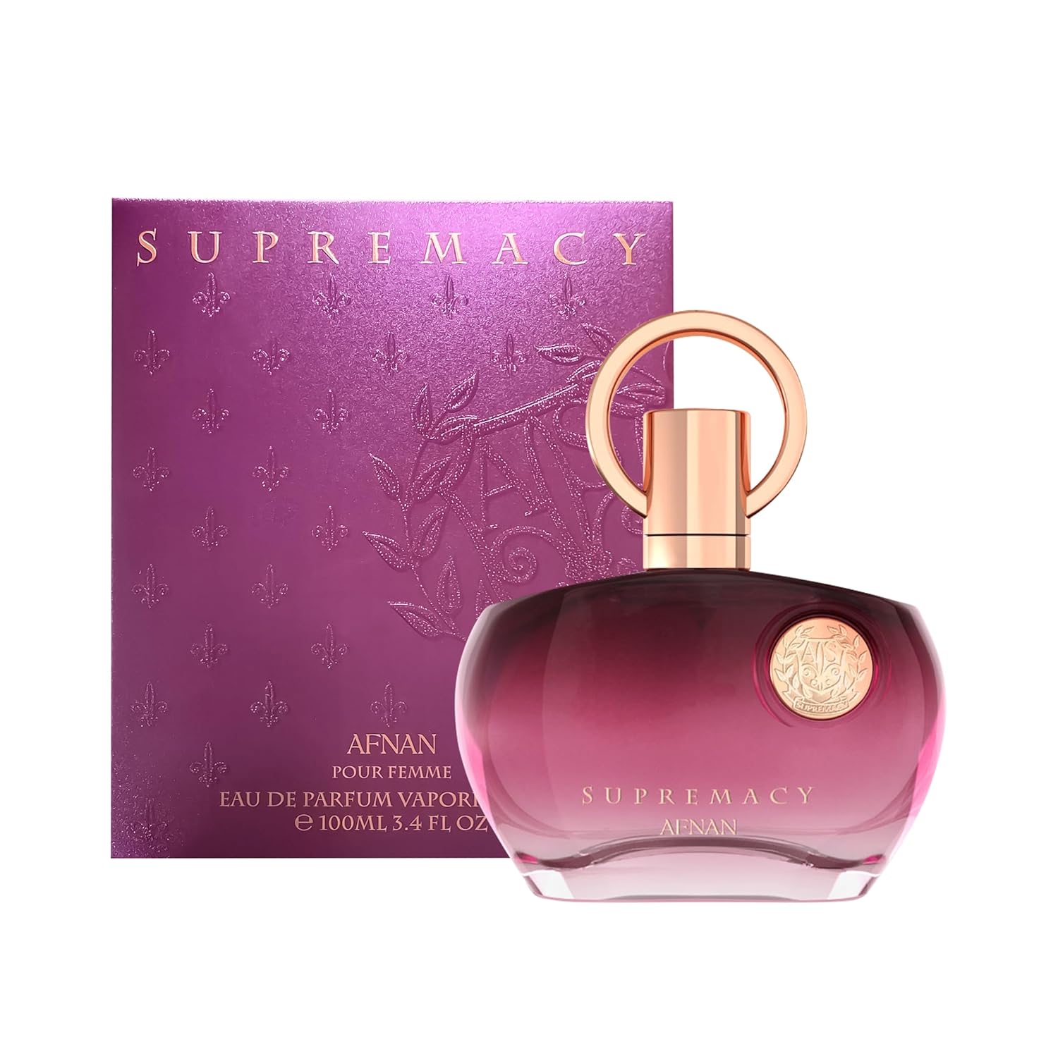 Supremacy Purple by Afnan 3.4 oz Eau De Parfum Spray for Women - Perfumes4All