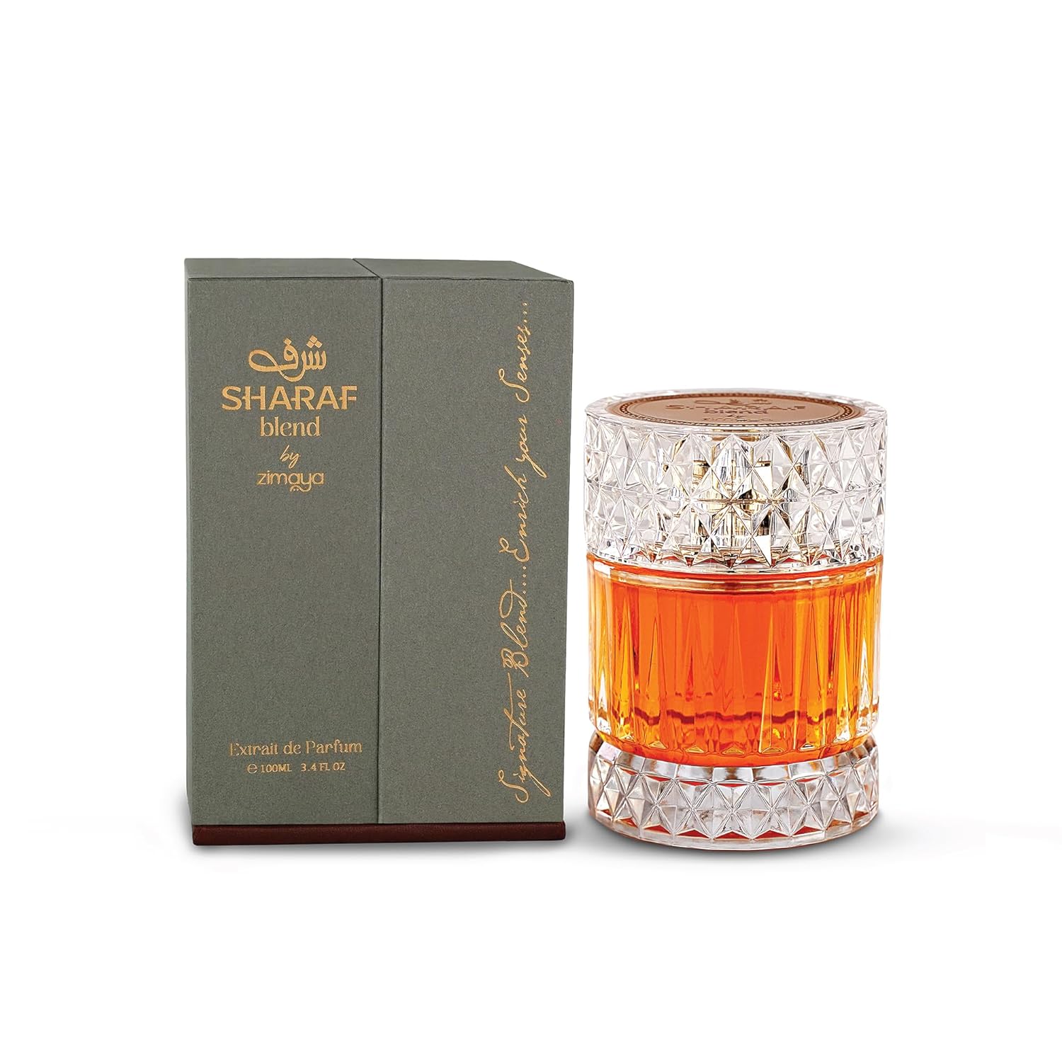 Sharaf Blend Extrait De Parfum by Zimaya 3.4 oz Spray for Unisex - Perfumes4All
