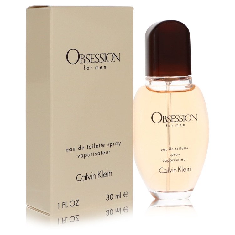 Obsession Cologne by Calvin Klein Eau De Toilette Spray 1 oz for Men - Authentic Fragrance - Discount Men Perfume or Cologne Fragrance