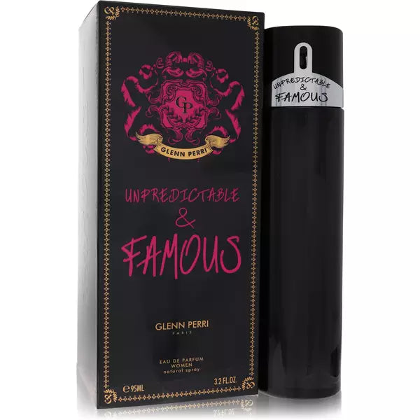 Unpredictable & Famous by Glenn Perri 3.2 oz Eau De Parfum Spray for - Perfumes4All
