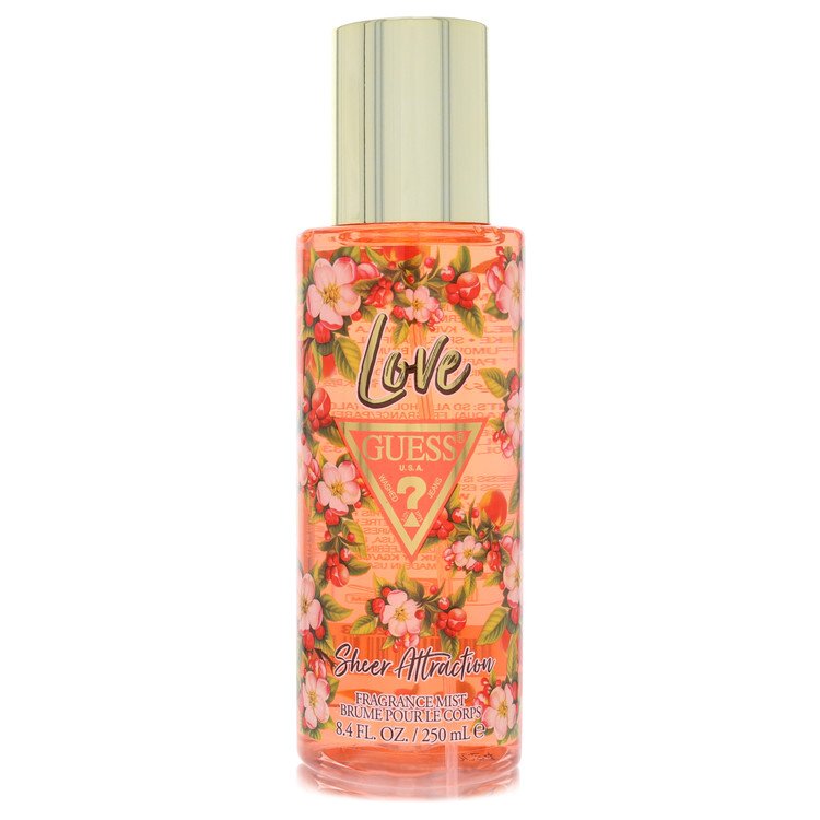 Guess Love Sheer Attraction Perfume by Guess Fragrance Mist (Tester) 8.4 oz for Women - Authentic Fragrance - Discount Women Perfume or Cologne Fragrance