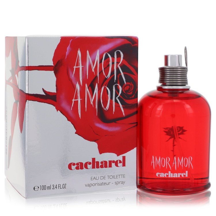 Amor Amor Perfume By Cacharel 3.4 Oz Eau De Toilette Spray For Women In Box