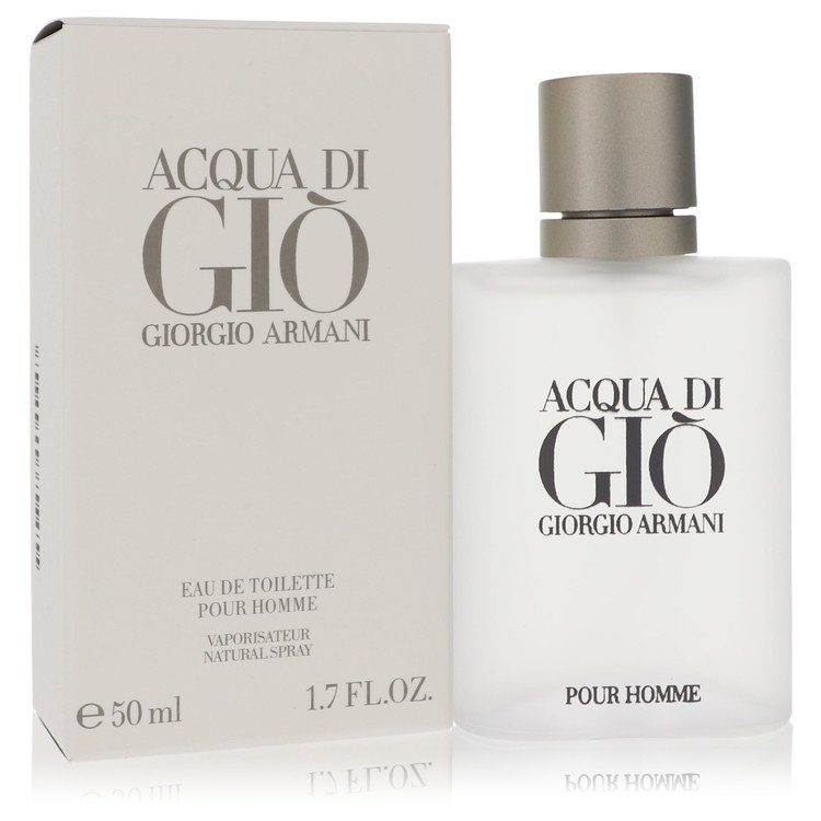 Acqua Di Gio Cologne by Giorgio Armani Eau De Toilette Spray 1.7 oz for Men - Authentic Fragrance - Discount Men Perfume or Cologne Fragrance