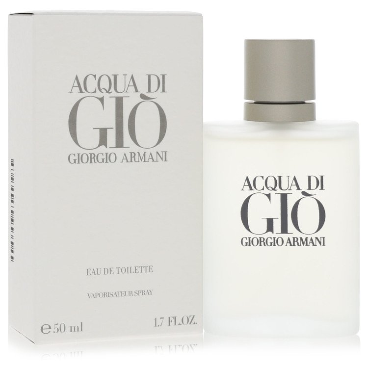 Acqua Di Gio by Giorgio Armani 1.7 oz oz Eau De Toilette Spray for Men - Perfumes4All