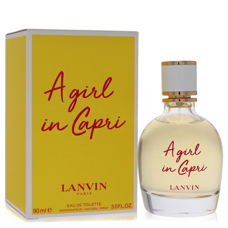 A Girl in Capri Perfume by Lanvin Eau De Toilette Spray 3 oz for Women - Authentic Fragrance - Discount Women Perfume or Cologne Fragrance