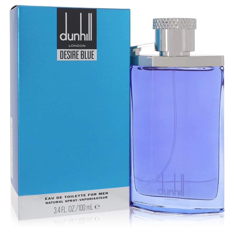 Desire Blue Cologne by Alfred Dunhill Eau De Toilette Spray 3.4 oz for Men - Authentic Fragrance - Discount Men Perfume or Cologne Fragrance