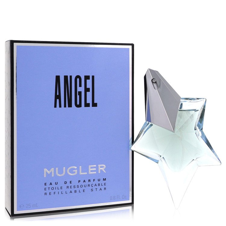 Angel Perfume by Thierry Mugler Eau De Parfum Spray Refillable .8 oz for Women - Authentic Fragrance - Discount Women Perfume or Cologne Fragrance