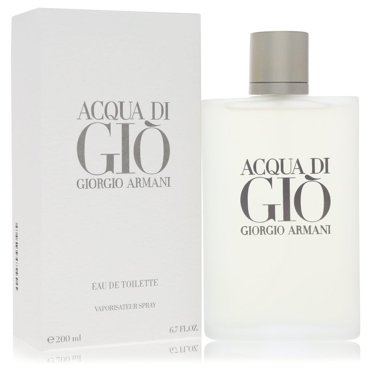Acqua Di Gio by Giorgio Armani 6.7 oz oz Eau De Toilette Spray for Men - Perfumes4All
