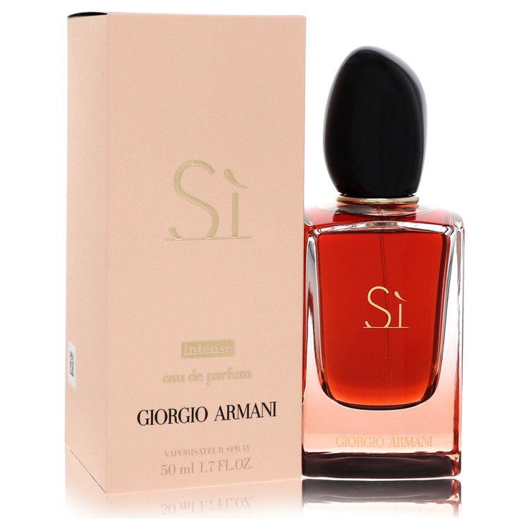 Armani Si Intense Perfume by Giorgio Armani Eau De Parfum Spray 1.7 oz for Women - Authentic Fragrance - Discount Women Perfume or Cologne Fragrance