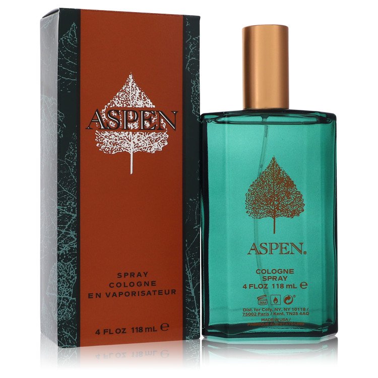 Aspen Cologne by Coty Cologne Spray 4 oz for Men - Authentic Fragrance - Discount Men Perfume or Cologne Fragrance