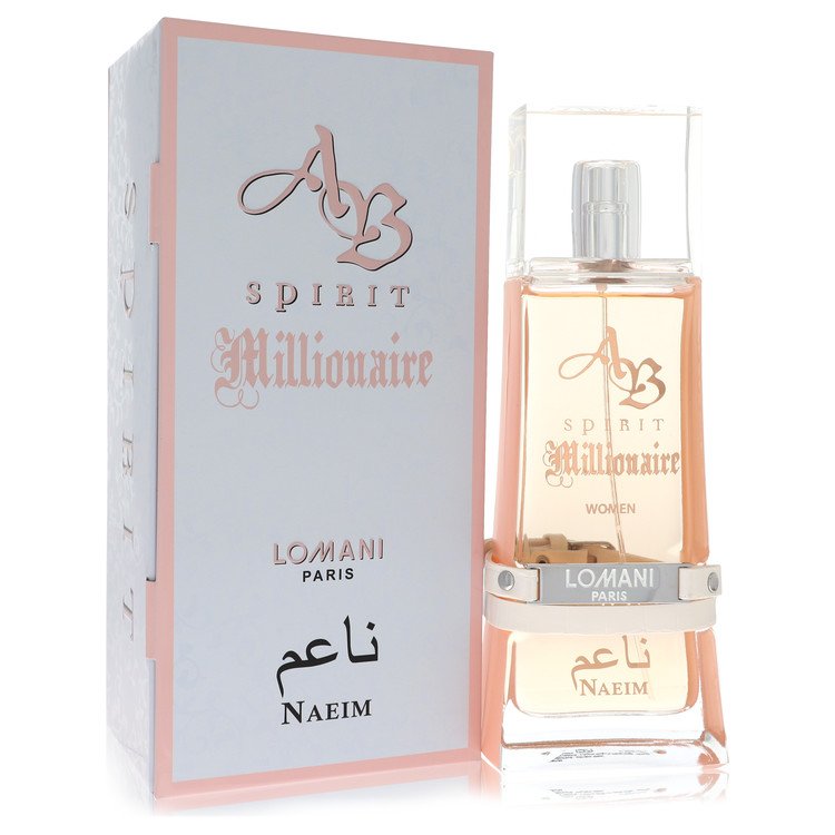 Ab Spirit Millionaire Naeim Perfume by Lomani Eau De Parfum Spray 3.3 oz for Women - Authentic Fragrance - Discount Women Perfume or Cologne Fragrance