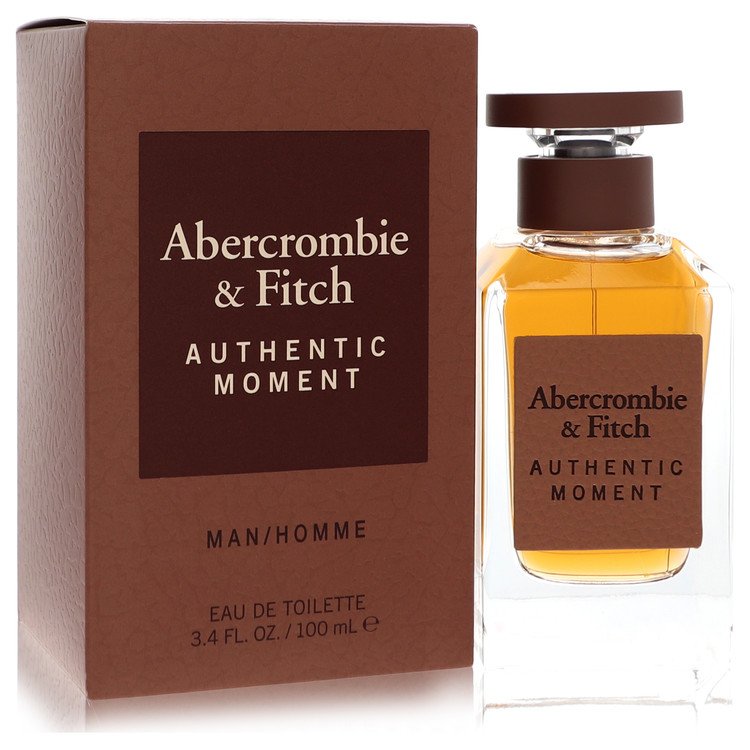 Abercrombie & Fitch Authentic Moment Cologne by Abercrombie & Fitch EDT Spray 3.4 Oz / 100 Ml for Men