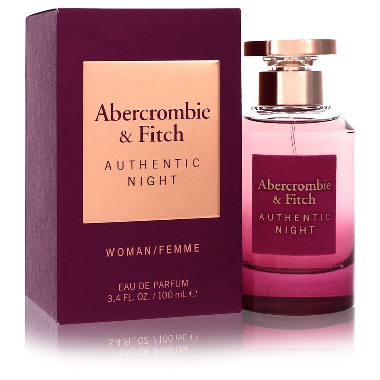 Abercrombie & Fitch Authentic Night Perfume by Abercrombie & Fitch EDP Spray 3.4 Oz / 100 Ml for Women