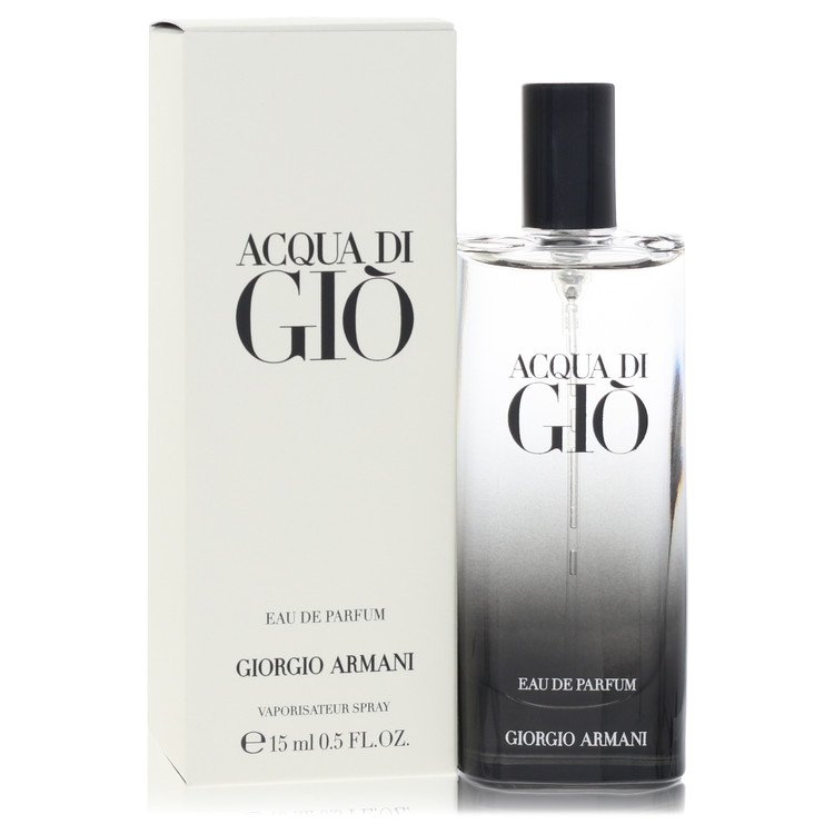 Acqua Di Gio Cologne by Giorgio Armani Eau De Parfum Spray .5 oz for Men - Authentic Fragrance - Discount Men Perfume or Cologne Fragrance