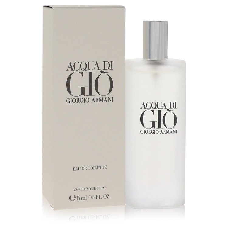 Acqua Di Gio Cologne by Giorgio Armani Eau De Toilette Spray .5 oz for Men - Authentic Fragrance - Discount Men Perfume or Cologne Fragrance