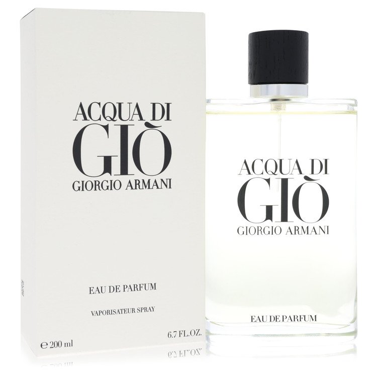 Acqua Di Gio Cologne By Giorgio Armani 6.7 Oz Eau De Parfum Spray For Men In Box