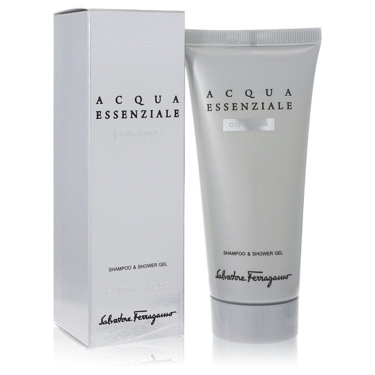 Acqua Essenziale Colonia Cologne by Salvatore Ferragamo Shower Gel 3.4 oz for Men - Authentic Fragrance - Discount Men Perfume or Cologne Fragrance