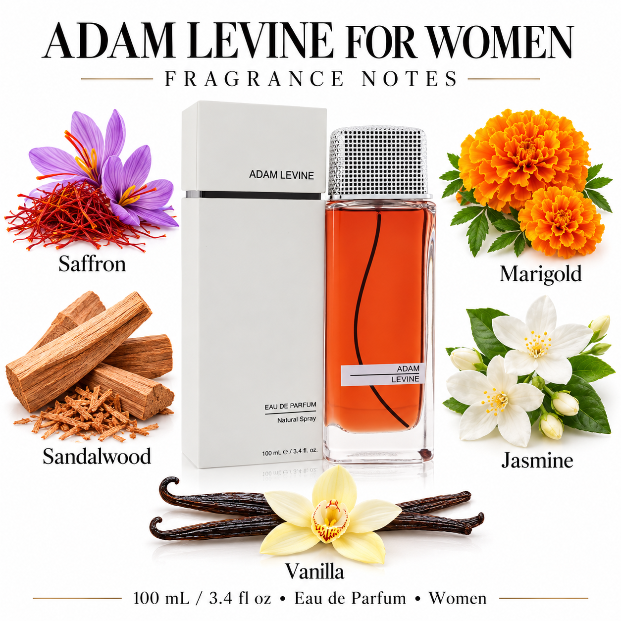 by Adam Levine 3.4 oz Eau De Parfum Spray for Women — fragrance notes