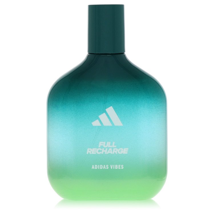 Adidas Vibes Full Recharge Cologne by Adidas Eau De Parfum Spray (Tester) 3.3 oz for Men - Authentic Fragrance - Discount Men Perfume or Cologne Fragrance