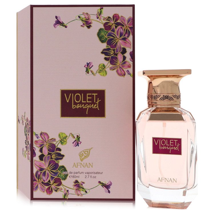 Violet Bouquet Perfume By Afnan 2.7 Oz Eau De Parfum Spray For Women In Box