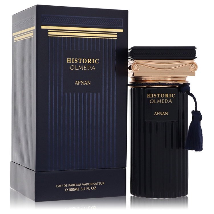 Afnan Historic Olmeda Cologne by Afnan Eau De Parfum Spray (Unisex) 3.4 oz for Men - Authentic Fragrance - Discount Men Perfume or Cologne Fragrance