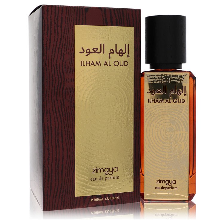 Afnan Zimaya Ilham Al Oud Cologne by Afnan Eau De Parfum Spray (Unisex) 3.4 oz for Men - Authentic Fragrance - Discount Men Perfume or Cologne Fragrance