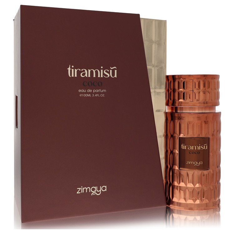 Afnan Zimaya Tiramisu Coco Perfume by Afnan Eau De Parfum Spray (Unisex) 3.4 oz for Women - Authentic Fragrance - Discount Women Perfume or Cologne Fragrance