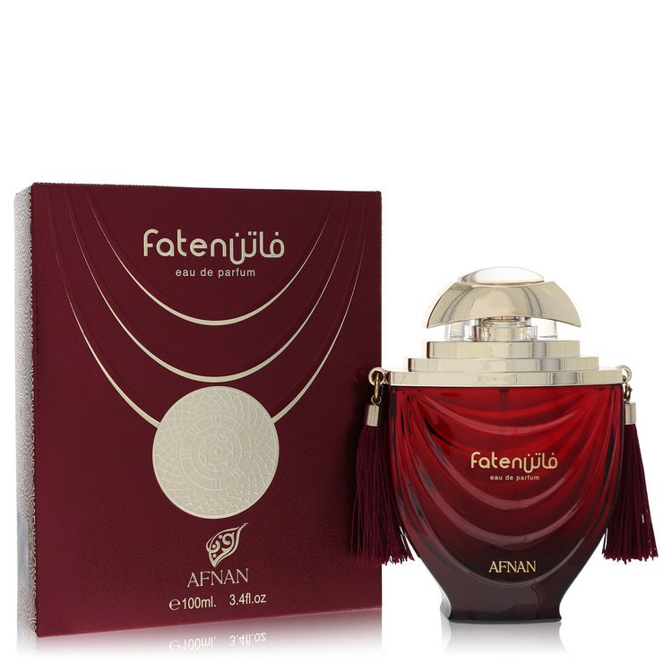 Afnan Faten Maroon Perfume by Afnan Eau De Parfum Spray (Unisex) 3.4 oz for Women - Authentic Fragrance - Discount Women Perfume or Cologne Fragrance