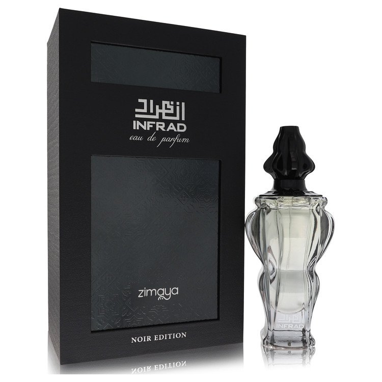 Afnan Zimaya Infrad Noir Cologne by Afnan Eau De Parfum Spray 3.4 oz for Men - Authentic Fragrance - Discount Men Perfume or Cologne Fragrance