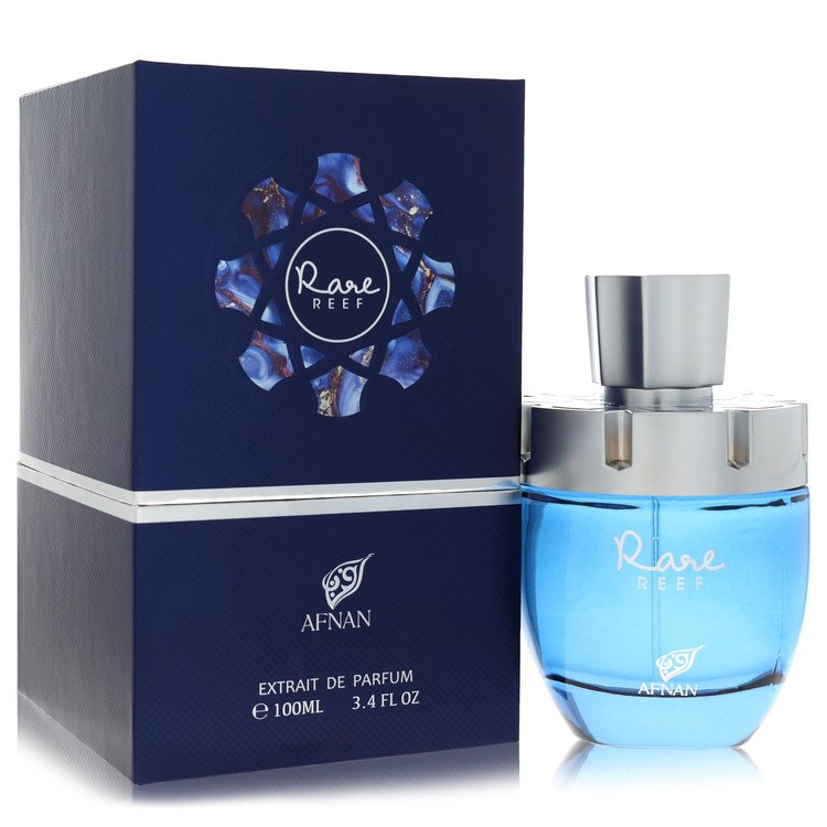 Afnan Rare Reef Cologne by Afnan Extrait De Parfum Spray (Unisex) 3.4 oz for Men - Authentic Fragrance - Discount Men Perfume or Cologne Fragrance